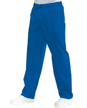 PANTALONE C/ELASTICO AZZURRO OEKO-TEX® STANDARD 100 CERTIF N. 25CX00077 CL II CENTROCOT - ISACCO 044400-OEKO