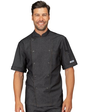 GIACCA CUOCO CLASSICA BOTTONI A PRESSIONE - ISACCO 057041M