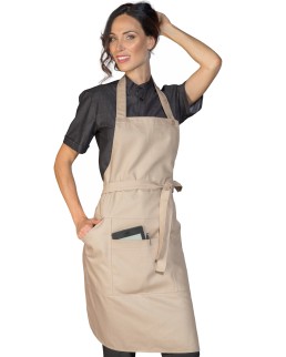 GREMBIULE CRETA CM 70X46 CON TASCA CENTRALE - ISACCO 087486