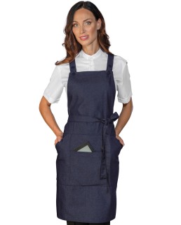 GREMBIULE CRETA CM 70X46 CON TASCA CENTRALE - ISACCO 088782