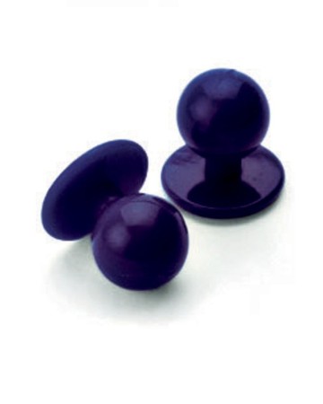 CONFEZIONE 10 BOTTONI A PALLINA ANTIPANICO - ISACCO 113002