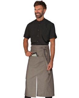 GREMBIULE CRETA CM 70X46 CON TASCA CENTRALE - ISACCO 114688