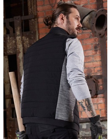 MENS PADDED HYBRID VEST JN1864