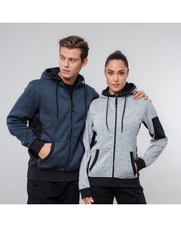 KNITTED FLEECE NEW QUEBEC LADY