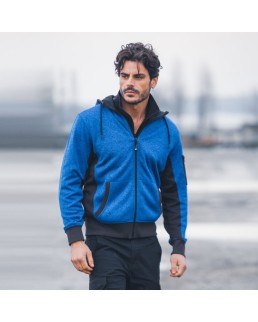 KNITTED FLEECE NEW QUEBEC MAN