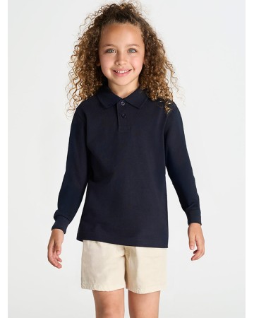POLO BAMBINO MANICA LUNGA REGULAR PKID210LS