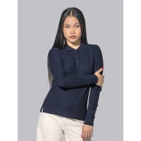 POLO DONNA MANICA LUNGA REGULAR POPL200LS