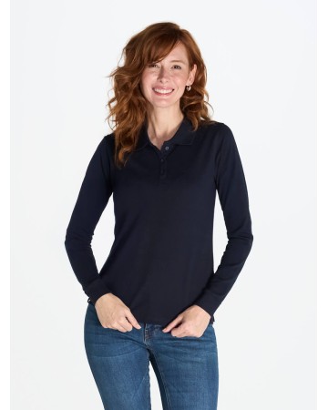 POLO DONNA MANICA LUNGA REGULAR POPL200LS