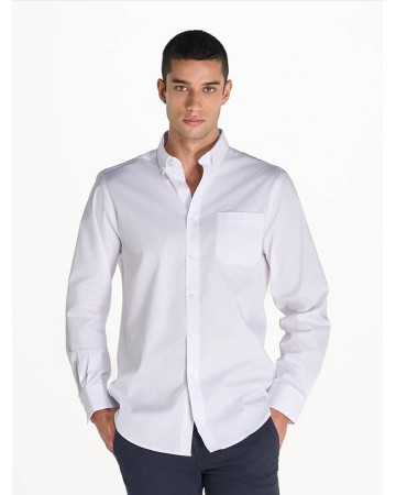 CAMICIA UOMO MANICA LUNGA OXFORD SHAOXF