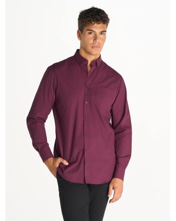 CAMICIA UOMO MANICA LUNGA POPELINE SHAPOP