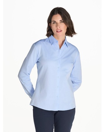 CAMICIA DONNA MANICA LUNGA OXFORD SHLOXF