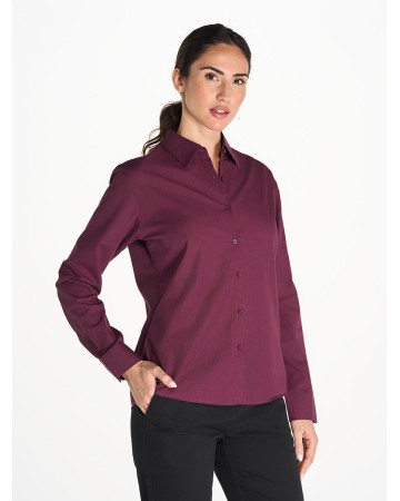 CAMICIA DONNA MANICA LUNGA POPELINE SHLPOP