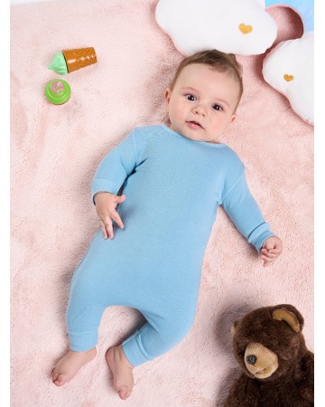 PAGLIACCETTO BABY MANICA LUNGA FELPA LEGGERA FRENCH TERRY SWRBSUIT