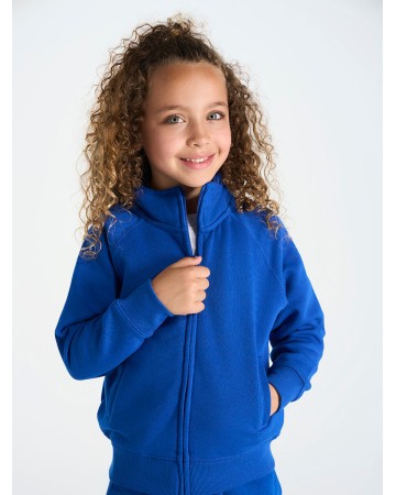 FELPA BAMBINO ZIP INTERA PREMIUM SWRKFUZIP