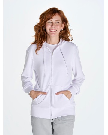 FELPA DONNA CAPPUCCIO E ZIP LEGGERA FRENCH TERRY SWULHOOD240