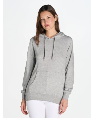 FELPA DONNA CAPPUCCIO LEGGERA FRENCH TERRY SWULKNG240