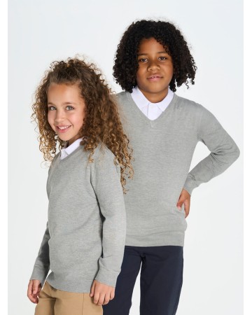 PULLOVER BAMBINO COLLO A V WKBOSTONK