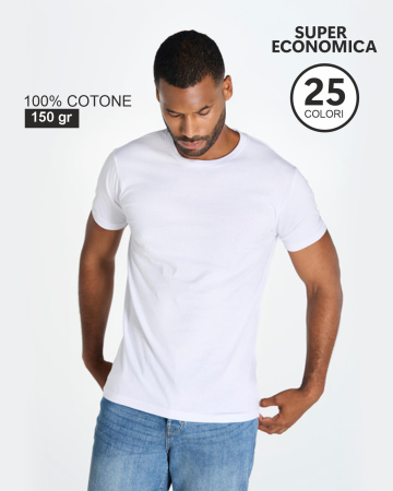 T-SHIRT UOMO MANICA CORTA JT JT150