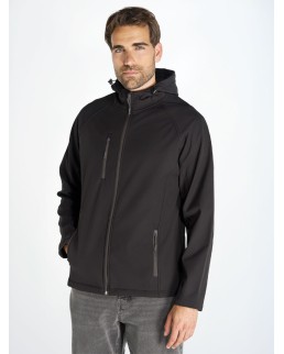 SOFTSHELL UOMO CON CAPPUCCIO JT JTSOFTHOOD