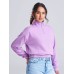 WOMEN’S CROPPED ½ ZIP SWEAT JH037