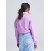 WOMEN’S CROPPED ½ ZIP SWEAT JH037
