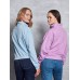 WOMEN’S CROPPED ½ ZIP SWEAT JH037