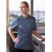SHORT-SLEEVE LADIESâ CHEF JACKET MODERN-LOOK KJF25