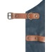 LEATHER BIB APRON KLS23