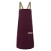 BIB APRON WITH CROSSED RIBBONS KLS38