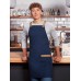 BIB APRON WITH CROSSED RIBBONS KLS38