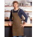 BIB APRON WITH CROSSED RIBBONS AND BIG POCKET KLS39