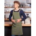 BIB APRON WITH CROSSED RIBBONS AND BIG POCKET KLS39
