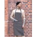 GREMBIULE CON PETTORINA STILE DENIM ROCK CHEF®-STAGE2  KRCLS15
