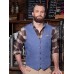 MENS WAISTCOAT JEANS-STYLE KWM3