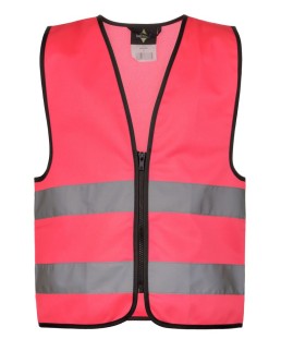 GILET SIGNAL KIDS CON CERNIERA 