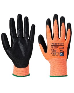 GUANTO ANTI TAGLIO NITRILE FOAM - AMBRA A643