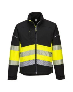 GIACCA SOFTSHELL PW3 HI-VIS CLASSE 1 PW375