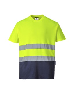 T-SHIRT BICOLORE COTTON COMFORT HI-VIS S173