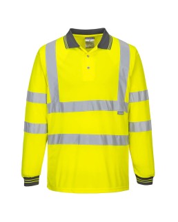 POLO MANICHE LUNGHE HI-VIS S277