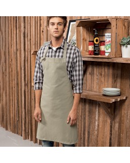 CALIBRE BIB APRON 100%C