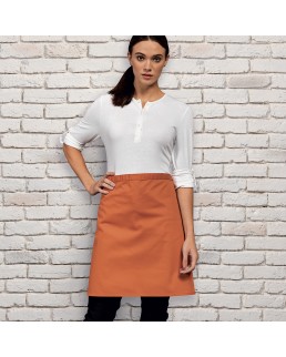 HALF APRON MEZZO GREM 65%P35%C