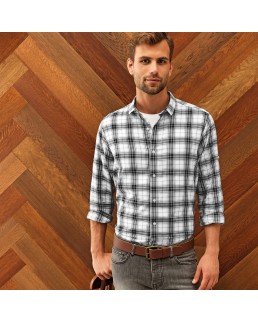 GINMILL CHECK - MENS SHIRT 100