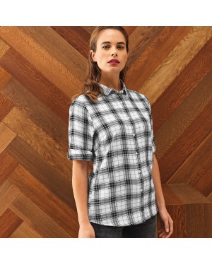 GINMILL CHECK -LADIES' SHIRT 1