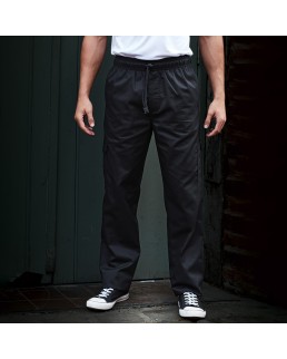 ESSENTIAL CHEF TROUSERS 65%P35