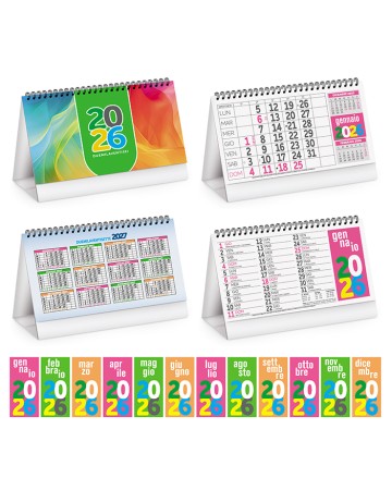 CALENDARI DA TAVOLO - COLOR TABLE PA706