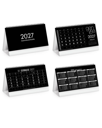 CALENDARI DA TAVOLO - TABLE BLACK PA722