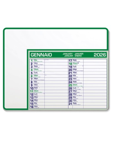 CALENDARI DA TAVOLO - CALENDAR PAD EDGE PA782
