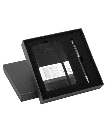 PARURE - PARURE CALAMUS BLACK SETTIMANALE PB705
