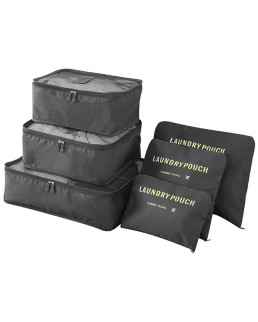 ORGANIZER SET - SET 6 ORGANIZER PER VALIGIA/VIAGGIO PJ703