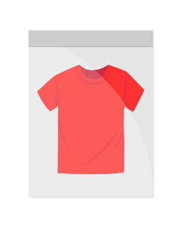 T-SHIRT - BUSTA TRASP PER T-SHIRTS PM000
